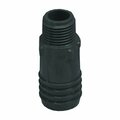 Genova Products Boshart Reducing Pipe Adapter, 1 x 1/2 in, Insert x MIP, Polypropylene UPPIA-0510